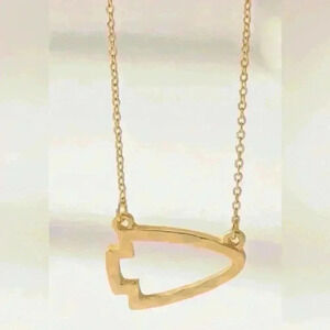 New in package Kansas City arrow head charm necklace❤️